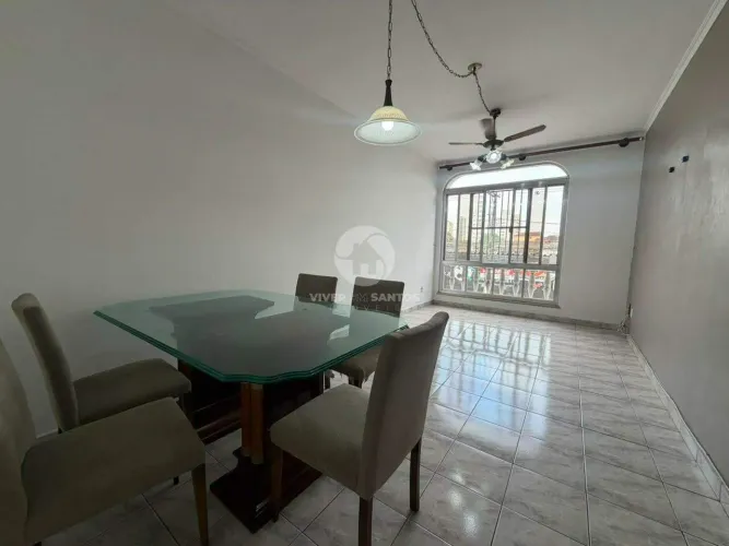 Apartamento 2 Dormitórios, 1 Vaga e de Frente na Vila Belmiro - Santos SP
