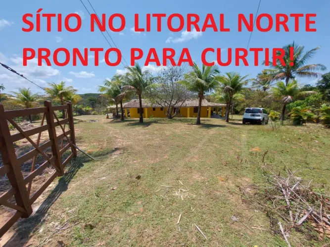   SÍTIO EXCEPCIONAL NA LINHA VERDE VERDADEIRO PARAÍSO NATURAL  
