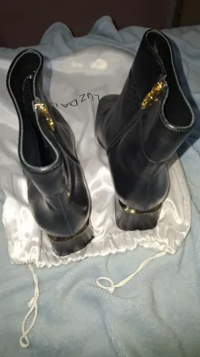 Bota de cano curto da Luz da Lua. 