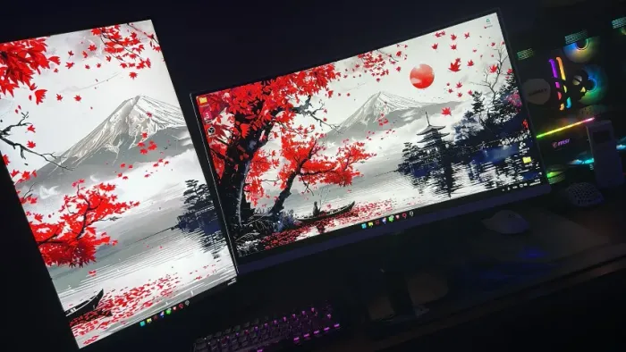 2 monitores - LG Ultragear 180hz 27 e Superframe 300hz Ultra