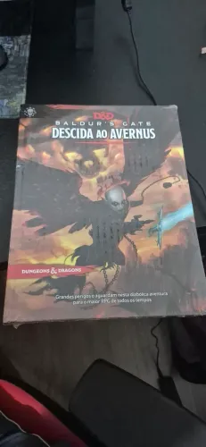 Livro Descida ao Avernus RPG - Dungeons and Dragons ( LACRADO)