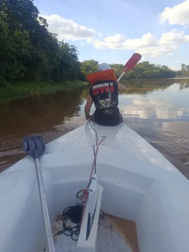 Barco Veleiro com carretinha