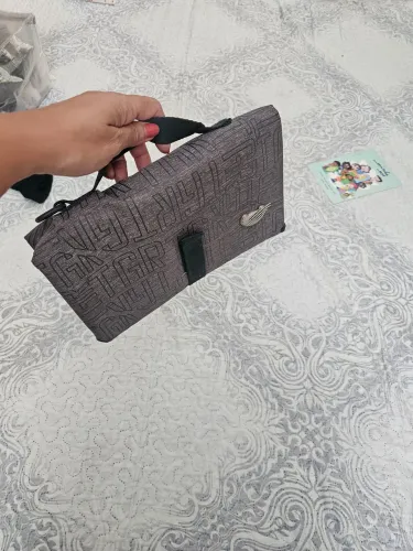 Trocador de fralda impermeavel dobrável com bolso