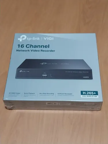 Gravador de Imagens Tp-Link para Rede com 16 Canais Vigi NVR1016H Ultimas unidades