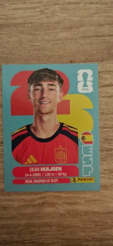 Figurinha Panini Copa do Mundo 2026 Dean Huijsen