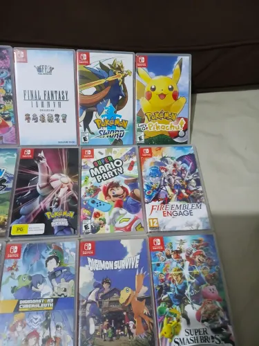 Jogos nintendo switch LEIA ANÚNCIO ( ACEITA TROCAS )