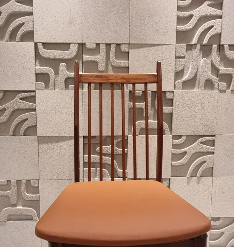 Cadeiras (conj 6 unid)vintages em CAVIÚNA do designer JORGE JABOUR MAUAD década 50