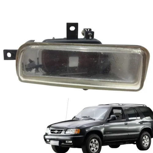 Farol Neblina C/lâmpada Esquerda Chevrolet Blazer 1997 Branca