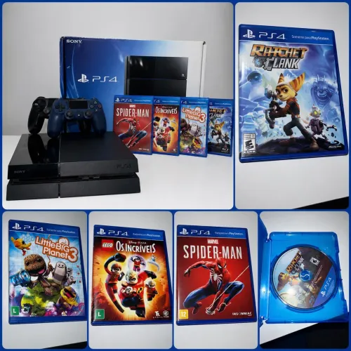 Ps4, usado em bom estado