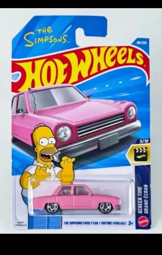 Hot Wheels The Simpsons Car