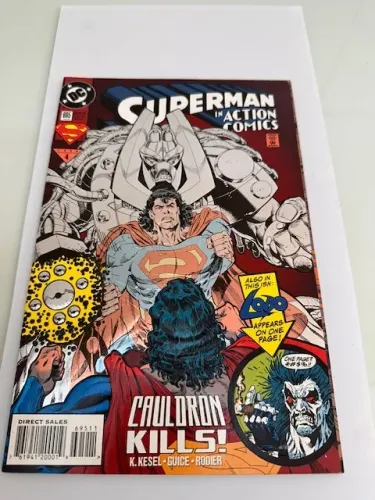 HQ DC Superman Nº 695 (Janeiro 1994)