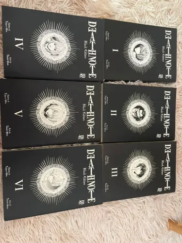 Coleção de mangás Death Note - Black Edition