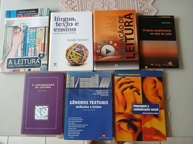 livros Leitura, texto e ensino