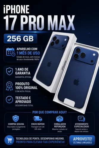 iPhone 17 pro max 256 gb