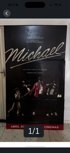 Pôster gigante Michael Jackson