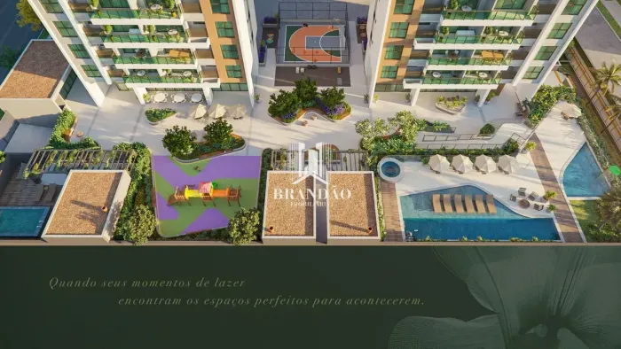 Jardins do Parque Lançamento na Cruz das Almas