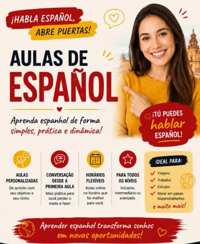 Aulas de espanhol fluente