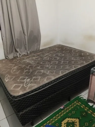 Cama casal com base