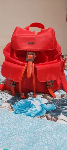 Bolsa/ Mochila Nylon - Santa Lolla