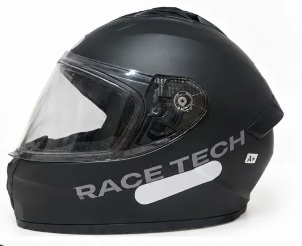 Capacete Race Tech Preto fosco tam: 61/62