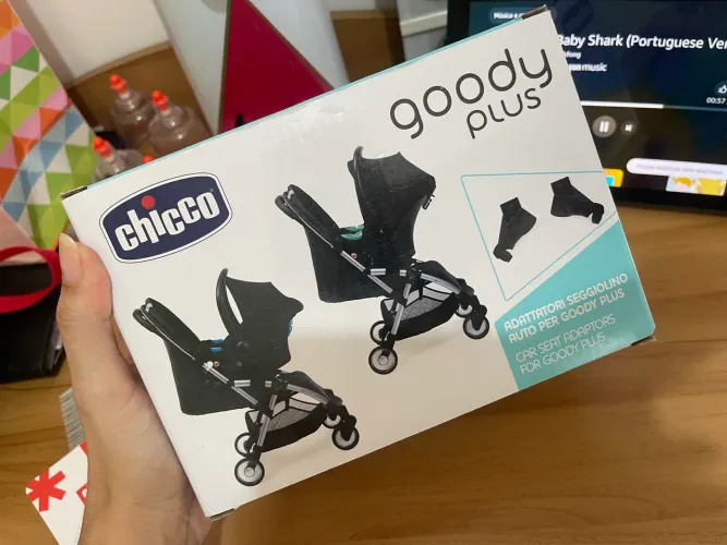 Adaptador chicco goody plus carrinho