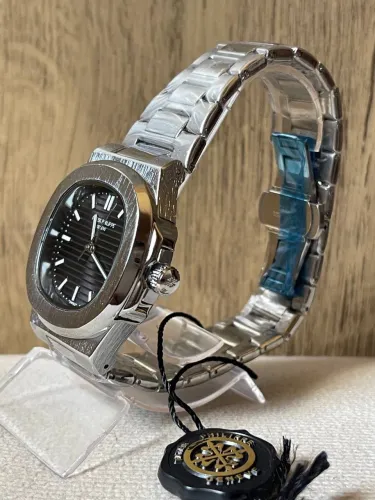 Relógio masculino top pulseira de aço