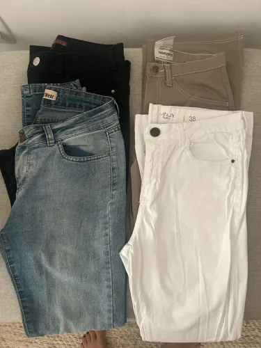 Lote calças jeans 38
