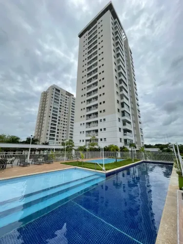 Condomínio Coral Gables - Apartamento 117m² 3 Quartos 1 Suíte 100% Mobiliado no Aleixo