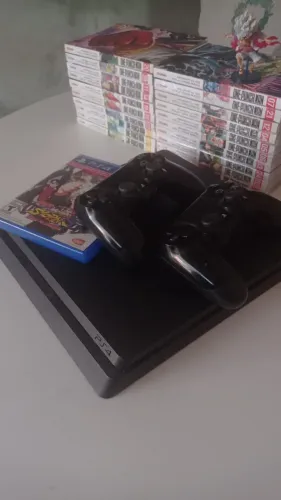 PS4 Slim 1TB + 1 Controle - ( Testado / Funcionando )