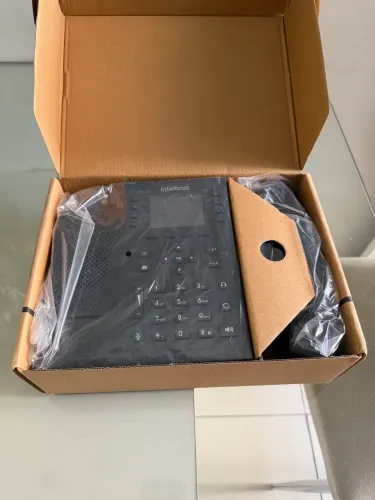 Telefone Ip Voip 12 Contas Sip Poe V5502+ Intelbras, novo na caixa 