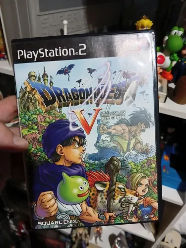 Dragon Quest V. Jogo ps2 completo (Japão)