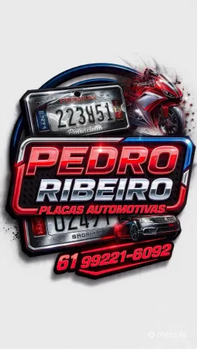 Placas automotivas para todo tipo de veículo. 