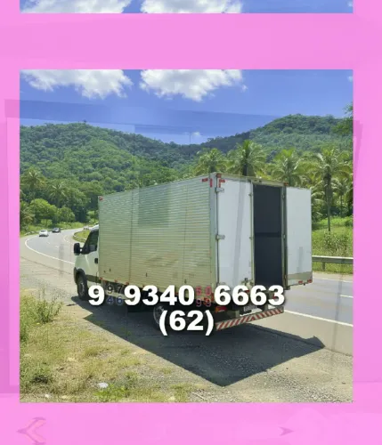 Frete disponível agora! Transporte rápido e seguro para sua mudança!