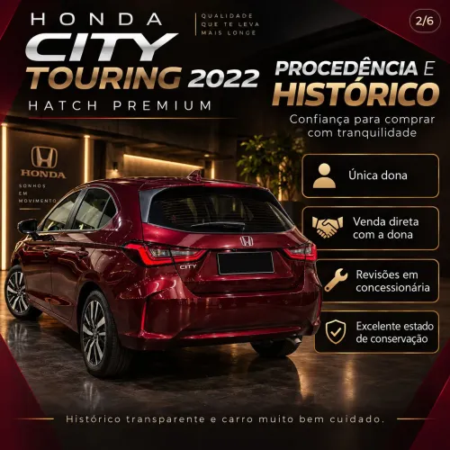 Honda City Hatchback Touring 1.5 Flex 16V Aut. 2022