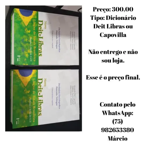 DICIONÁRIO DEIT-LIBRAS CAPOVILLA