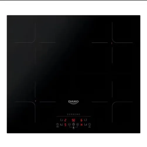 Cooktop De Indução 4 Bocas Dako Supreme Preto 220v