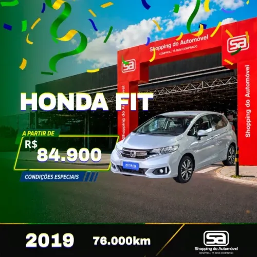 Honda Fit Ex/s/ex 1.5 Flex/flexone 16V 5P Aut. 2019