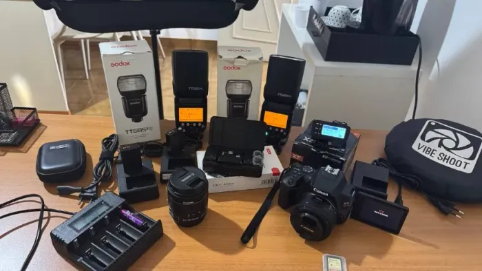 Kit fotógrafo Canon - Aceito proposta e trocas
