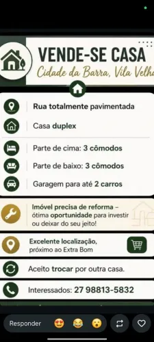 Casa em Cidade da Barra
