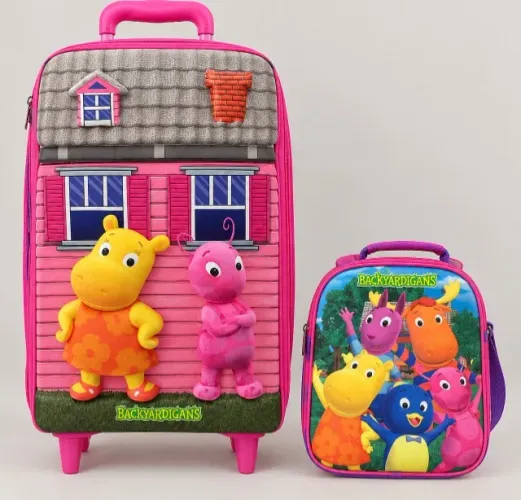 bolsa de carrinho 3 rodas c/lancheira
