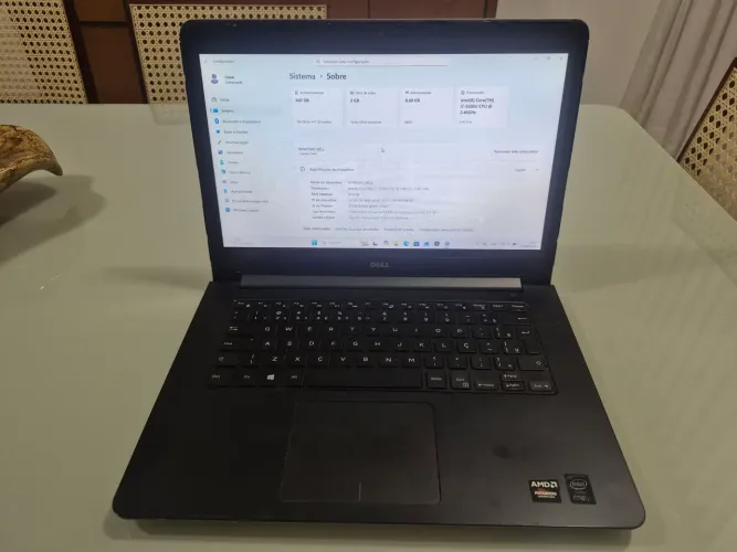 Notebook Dell Inspiron 5548 i7 SSD 480GB 8GB RAM