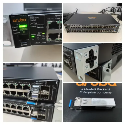 Switch Aruba 2530-48G J9775A , 48 Portas Gigabit Gerenciável + SFP
