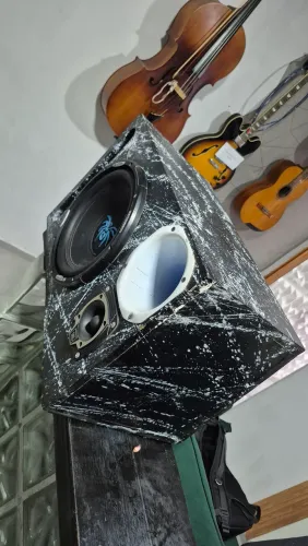 ? CAIXA TRIO COMPLETA COM SUB DE 12? SOUNDTREAM + JBL SELENIUM ? PRONTA PARA USAR! ?