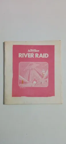 Manual River Raid Atari original 