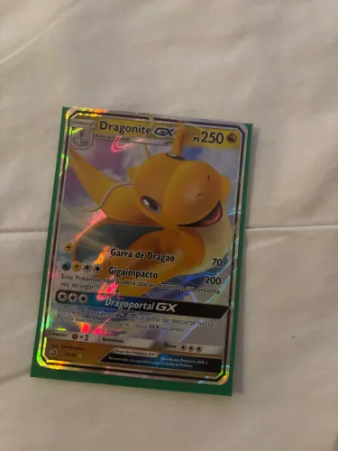 Carta Pokémon Dragonite-GX
