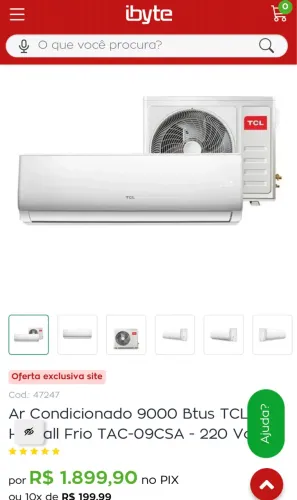 Ar condicionado TCL