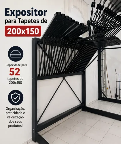 Expositor para Tapetes De 200x150