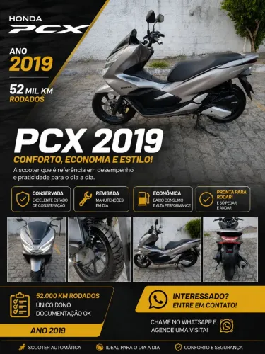 Honda PCX 150cc 2019 Conservadissíma