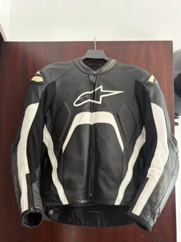Jaqueta Alpinestars Couro com Cupim