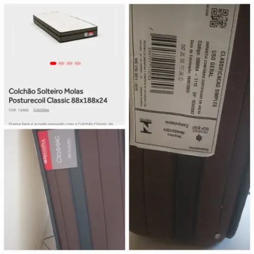 Colchão molas Reconflex